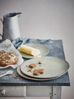 HK Living ACE6894 Gradient Dinerbord ø 29 Cm Aardewerk Groen 2 Stuks -Thuiskeuken fc pastoral 1 55550 boss hklivingwebsite