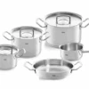 Fissler Original Profi Collection Pannenset Met Steelpan, Serveerpan En RVS Deksels 5-delig