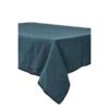 Haomy Letia Tafelloper 50 X 145 Cm Linnen Pruisisch Blauw -Thuiskeuken haomy letia tafelloper 50 x 145 cm linnen pruisisch blauw