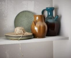 HK Living ACE6894 Gradient Dinerbord ø 29 Cm Aardewerk Groen 2 Stuks -Thuiskeuken hk living sfeer 1 1