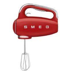 Smeg 50's Style Handmixer Staal Rood -Thuiskeuken hmf01rdeu