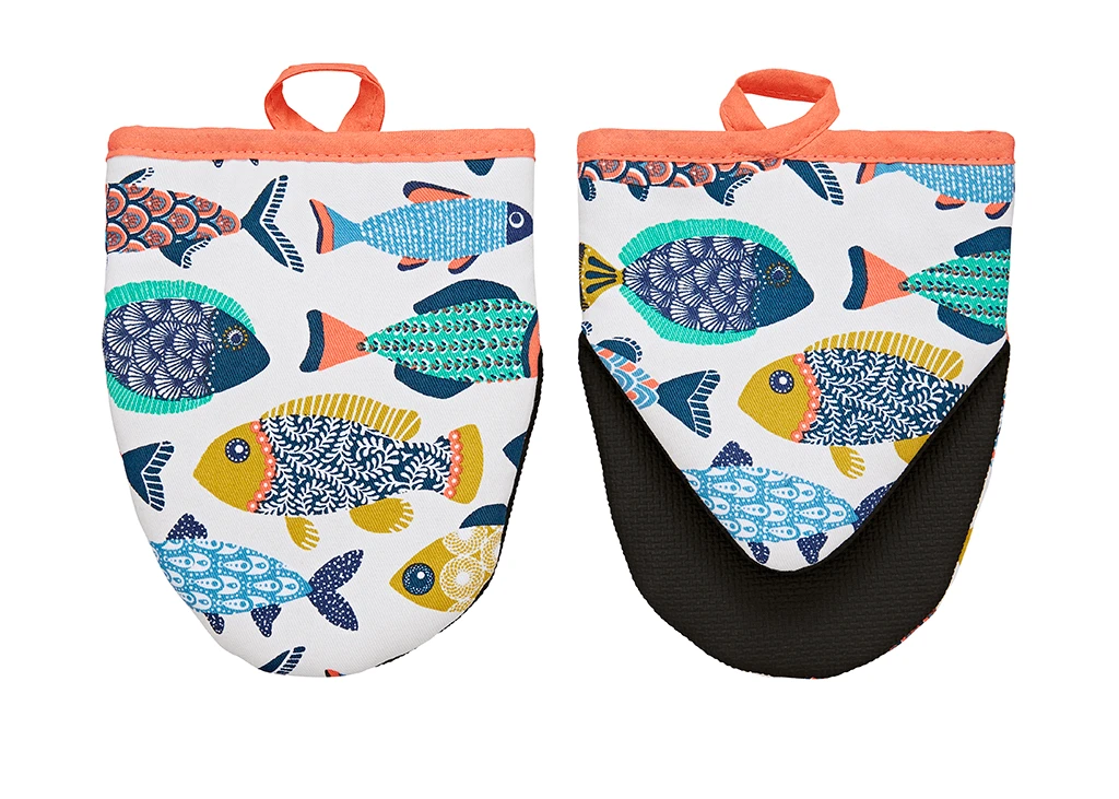 Ulster Weavers Aquarium Kleine Ovenwant Katoen Oranje 2 Stuks 3 Ulster Weavers Aquarium Kleine Ovenwant Katoen Oranje 2 Stuks