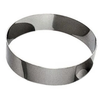 Gobel Taartring Rond ø 28 X 4,5 Cm Rvs 3 Gobel Taartring Rond ø 28 X 4,5 Cm Rvs