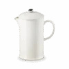 Le Creuset Cafetière 800 Ml Aardewerk Meringue -Thuiskeuken lc 20200207 zs ps fs 60706087160003 001