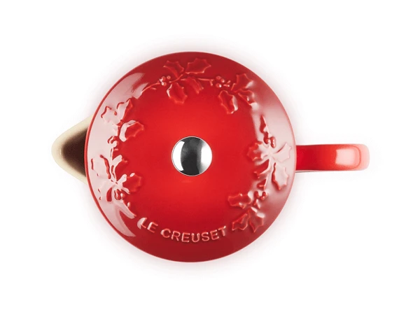 Le Creuset Holly Collectie Cafetière 800 Ml Aardewerk Kersrood 6 Le Creuset Holly Collectie Cafetière 800 Ml Aardewerk Kersrood - Image 4
