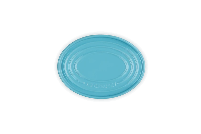 Le Creuset Ovale Lepelhouder 15 Cm Aardewerk Caribbean Blue 6 Le Creuset Ovale Lepelhouder 15 Cm Aardewerk Caribbean Blue - Afbeelding 4