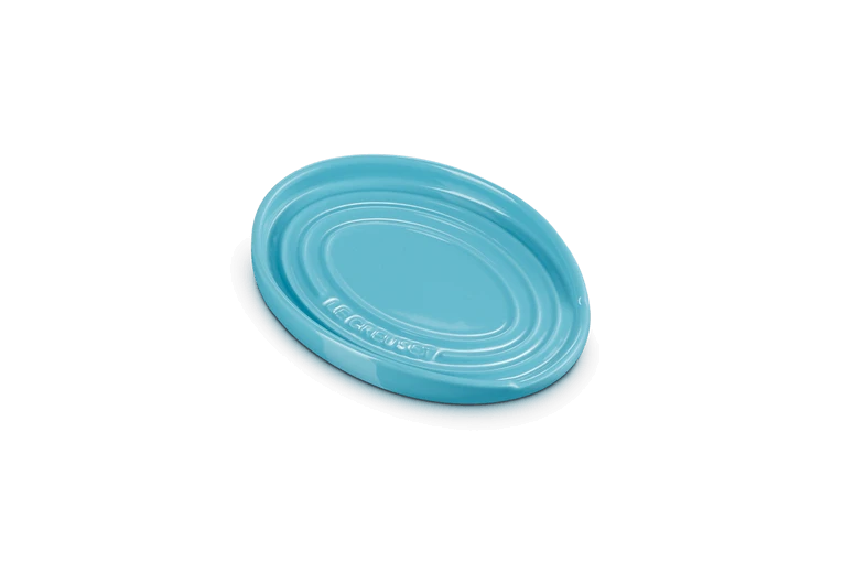 Le Creuset Ovale Lepelhouder 15 Cm Aardewerk Caribbean Blue 7 Le Creuset Ovale Lepelhouder 15 Cm Aardewerk Caribbean Blue - Afbeelding 5