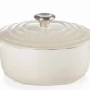 Le Creuset Signature Braadpan 2,4 Liter 20 Cm Gietijzer Meringue -Thuiskeuken le creuset br ter rund signature 20cm meringue 1 7347955 1