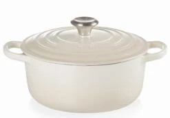 Le Creuset Signature Braadpan 4,2 Liter ø 24 Cm Gietijzer Meringue