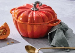 Le Creuset Pompoen Braadpan ø 24 Cm Gietijzer Vulcanique -Thuiskeuken le creuset braadpan pompoen 24 cm 37 ltr 3