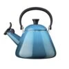 Le Creuset Kone Fluitketel 1,6 Liter Staal Deep Teal -Thuiskeuken le creuset kone fluitketel 1 6 liter staal deep teal