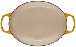 Le Creuset Signature Braadpan Ovaal 6,3 Liter ø 31 Cm Gietijzer Nectar 10 Le Creuset Signature Braadpan Ovaal 6,3 Liter ø 31 Cm Gietijzer Nectar -Thuiskeuken ls2502 31672ss inside