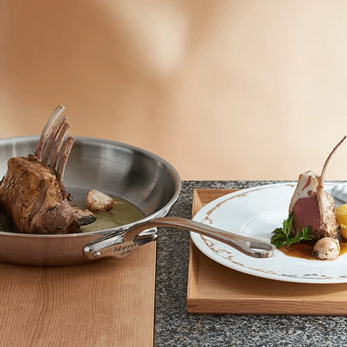 Mauviel M'Cook Serveerpan Ovaal ø 35 Cm Rvs Lichte Greep 4 Mauviel M'Cook Serveerpan Ovaal ø 35 Cm Rvs Lichte Greep - Image 2