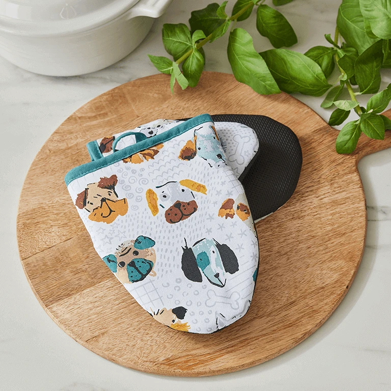 Ulster Weavers Mutley Crew Kleine Ovenwant Katoen Blauw 2 Stuks 4 Ulster Weavers Mutley Crew Kleine Ovenwant Katoen Blauw 2 Stuks - Image 2