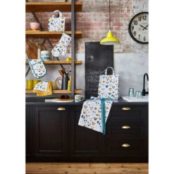 Ulster Weavers Mutley Crew Schort Katoen Blauw -Thuiskeuken mutley crew 3