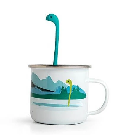 Ototo Cup Of Nessie Theeinfuser En Beker Kunststof/emaille Blauw 5 Ototo Cup Of Nessie Theeinfuser En Beker Kunststof/emaille Blauw - Image 3