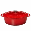Chasseur Braadpan Ovaal 6 Liter ø 31 Cm Gietijzer Rood