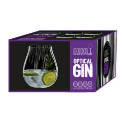 Riedel Optical 'O' Gin Set 760 Ml Kristalglas 4 Stuks -Thuiskeuken riedel optical o gin set 760 ml kristalglas 4 stuks 2 1