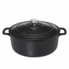 Chasseur Braadpan 4 Liter ø 24 Cm Gietijzer Mat Zwart