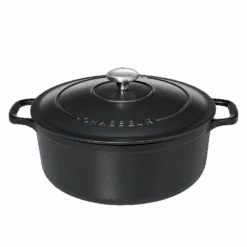 Chasseur Braadpan 6,1 Liter ø 28 Cm Gietijzer Mat Zwart
