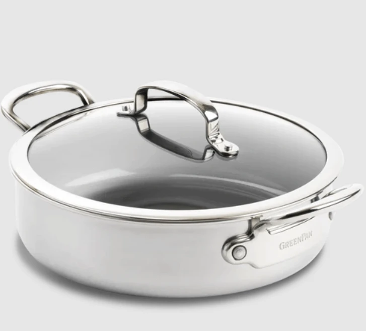 Greenpan Première Sauteerpan Met Keramische Laag ø 26 Cm 3 Greenpan Première Sauteerpan Met Keramische Laag ø 26 Cm