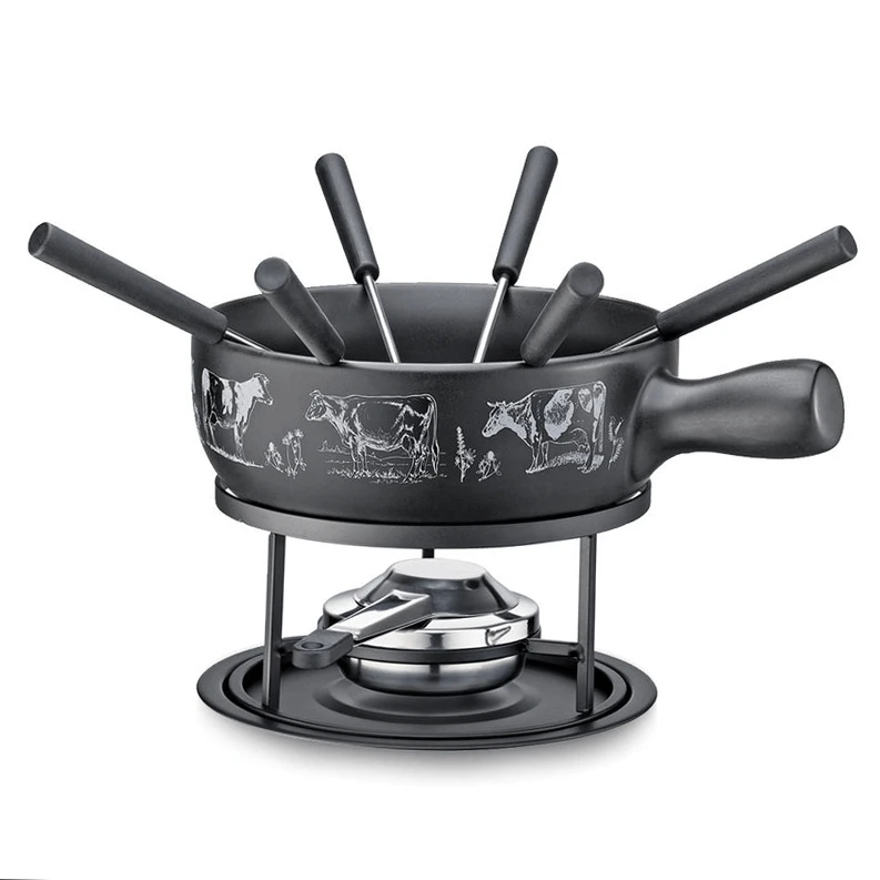 Küchenprofi St. Gallen Fondueset 22 Cm Aardewerk 3 Küchenprofi St. Gallen Fondueset 22 Cm Aardewerk