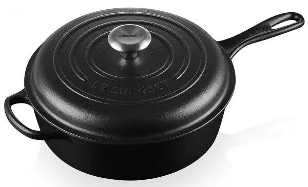Le Creuset Signature Cassadou Braadpan ø 26 Cm Gietijzer Mat Zwart 3 Le Creuset Signature Cassadou Braadpan ø 26 Cm Gietijzer Mat Zwart