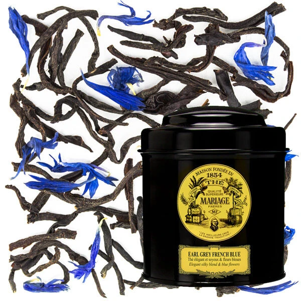Mariage Frères Earl Grey French Blue Zwarte Thee 100 Gram 2 Mariage Frères Earl Grey French Blue Zwarte Thee 100 Gram
