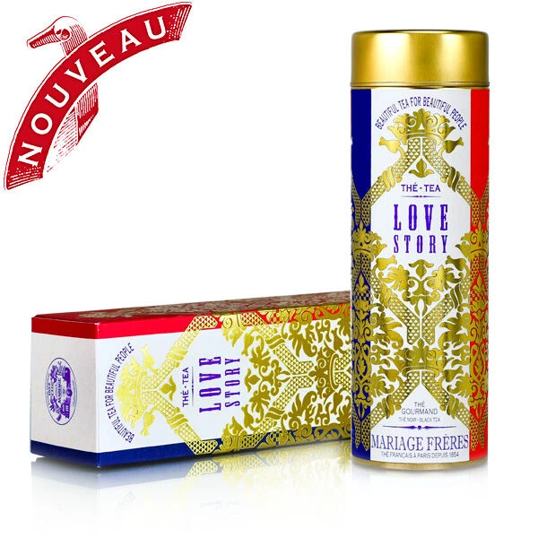 Mariage Frères Love Story Zwarte Thee 80 Gram 3 Mariage Frères Love Story Zwarte Thee 80 Gram