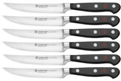 Wüsthof Classic Steakmessenset Messenstaal 6 Stuks